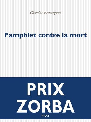 cover image of Pamphlet contre la mort